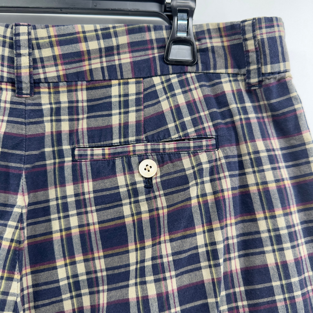 POLO RALPH LAUREN Lagenloook PREPPY Plaid Ankle Cropped TROUSERS Pants WOMENS 12 - Picture 8 of 10